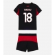 AC Milan Christopher Nkunku #18 Replike Domaci Dres za djecu 2025-26 Kratak Rukav (+ Kratke hlače)